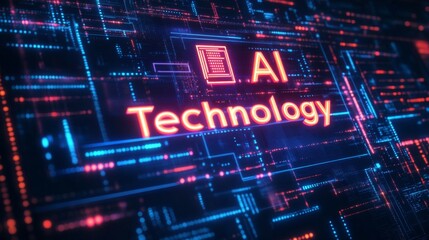 Dark sci-fi action scene featuring advanced ai technology in a futuristic urban environment captured from a high angle perspective