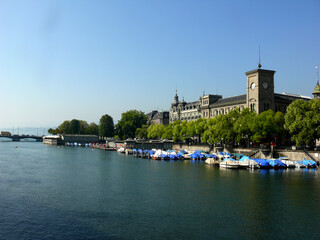 Obraz premium Die Limmat in Zürich