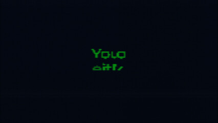 8Bit Intro Title Animation for Wide Screen