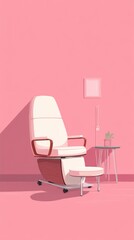 Pedicure Spa Chair Vector