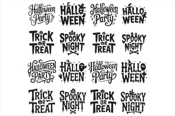 Fototapeta premium Spooky Halloween Vector Illustration with Haunted House and Pumpkins