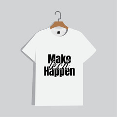 Modern corporate clean and creative T-shirt Design.
