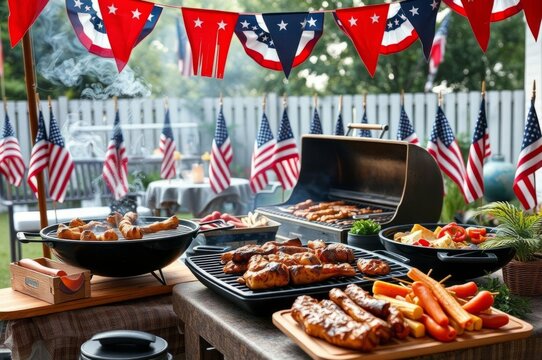 Festive 4th of July Barbecue Celebration