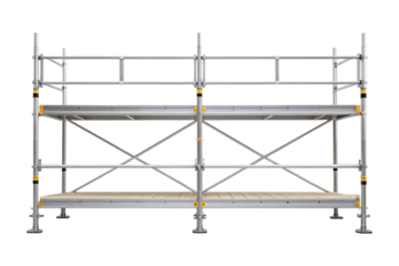 Two Tier Scaffolding Platform For Construction