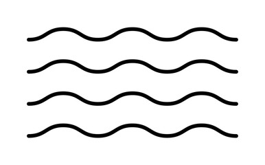 Wave icon stock illustration