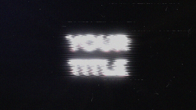 Light Rays Retro Title Animation for Wide Screen