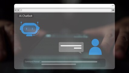 AI Virtual Assistant Artificial Intelligence Chatbot Controlled by Prompt Engineering for...