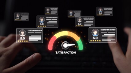 Customer experience review analysis, customer satisfaction improvement, feedback data evaluation,...