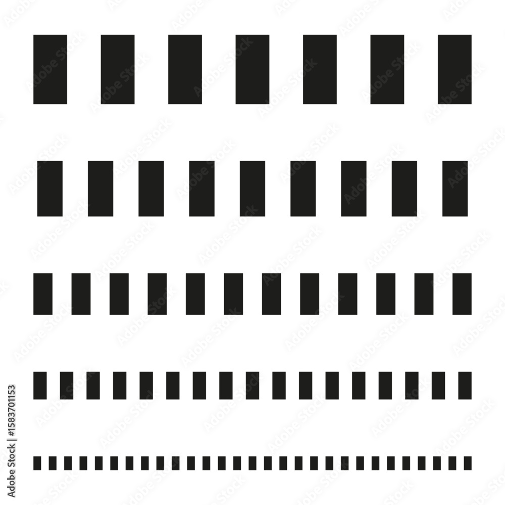 Poster rectangle pattern collection. geometric shape vector. block grid elements. minimalist abstract backg