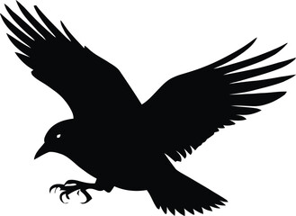 Obraz premium eagle silhouette vector