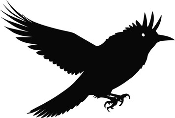 Obraz premium eagle silhouette vector