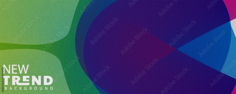 Fototapete abstract design background, gradient color abstract design background, abstract background with colorful geometric shapes