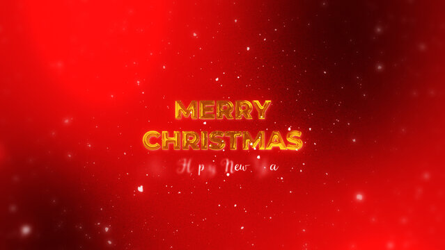 Christmas Elegant Title Animation for Wide Screen