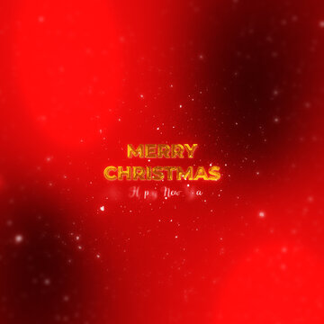 Christmas Elegant Title Animation for Square Posts