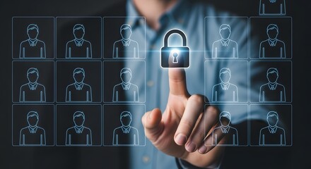Security privacy data protection network cyber safety access lock information technology online