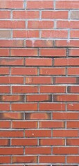 red brick wall