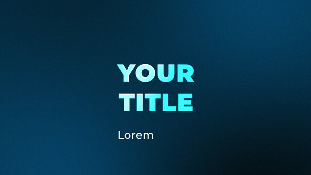 Corporate Swirling Particles Title Animation for Wide Screen