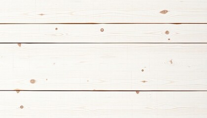 Obraz premium Horizontal light whitewashed wood planks, showing natural grain and knots, rustic, background