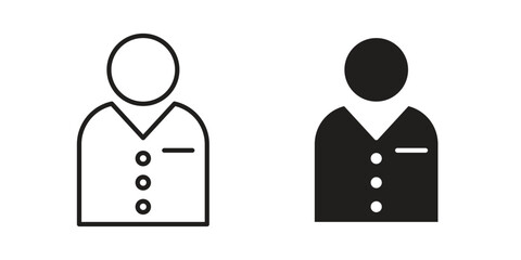 Cashier icons designed in filled, outline, line and stroke style