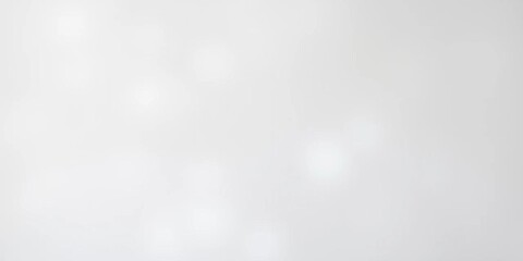 Soft white to gray gradient backdrop, subtly blurred white lights create ethereal glow, texture, bright