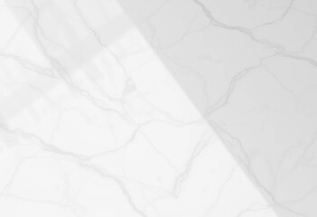 Obraz premium Clean, bright overhead view of pristine white marble texture, modern, glossy