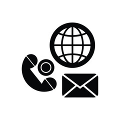 e mail icon on internet button with vector art illustrator on white background 