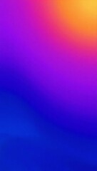 Obraz premium Vibrant gradient of blue purple and orange colors