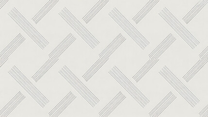 Subtle geometric pattern of dashed lines forming a woven or herringbone design