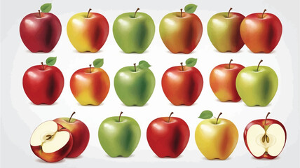 Apple Fruit, Vector