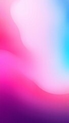 Fototapeta premium Vibrant gradient blend of pink purple and blue with soft light effects
