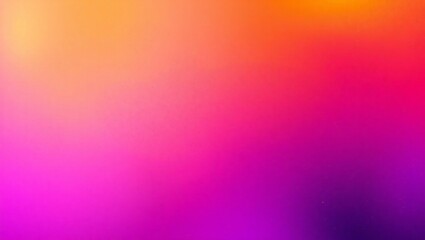 Obraz premium Vibrant gradient background transitioning from warm orange to deep purple