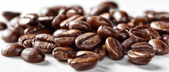 The rich and flavorful coffee beans ready for brewing and enjoyment.