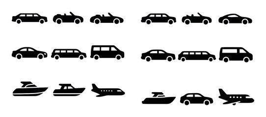 Luxury Vehicle Icons