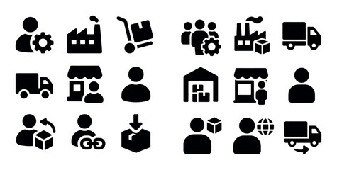 Supply Chain Icons