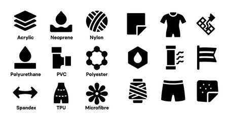 Synthetic Material Icons