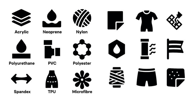 Synthetic Material Icons