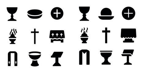Liturgical Icons Grid