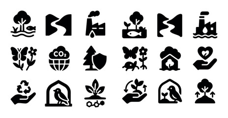 Environmental Icon Grid