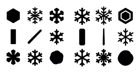 Ice Crystal Icons