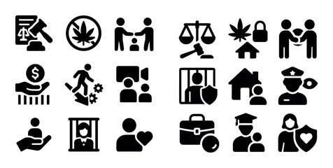 Criminal Justice Icons