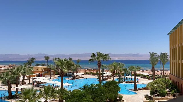 Timelapse Taba is a town in the South Sinai of Egypt, near the northern tip of the Gulf of Aqaba.