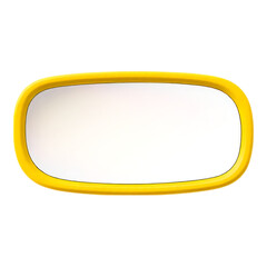 Yellow Oval Frame