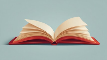 Education Book Template vector icon illustration design, no logos, no brands