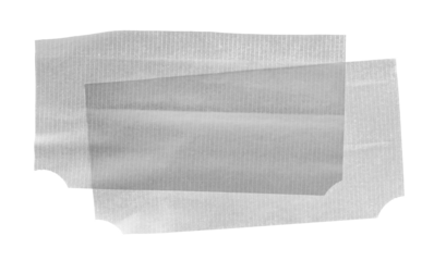 Rolling paper for tobacco isolated on white background, clipping path