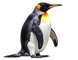 Fototapeta premium isolated emperor penguin