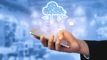 Cloud computing enables digital growth with secure data storage, scalable infrastructure, and...