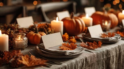 Naklejka premium Radiant Pumpkin and Calabaza Composition on Elegant Tableware – Autumnal Wellness Visual for Plant-Based Food Branding