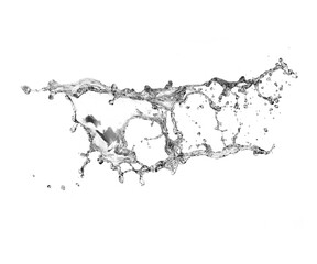 Empty black background for design purposes on transparent background