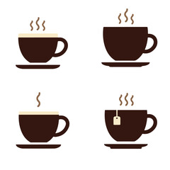 Obraz premium Coffee icon pastel color