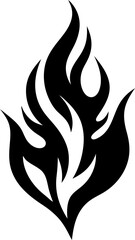 black and white tattoo